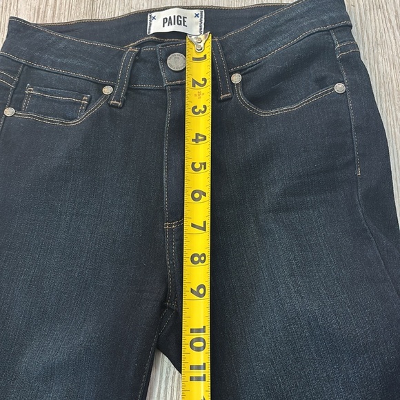 Paige Hoxton Ultra Skinny Dark Wash Blue Jeans size 24 - Picture 6 of 9
